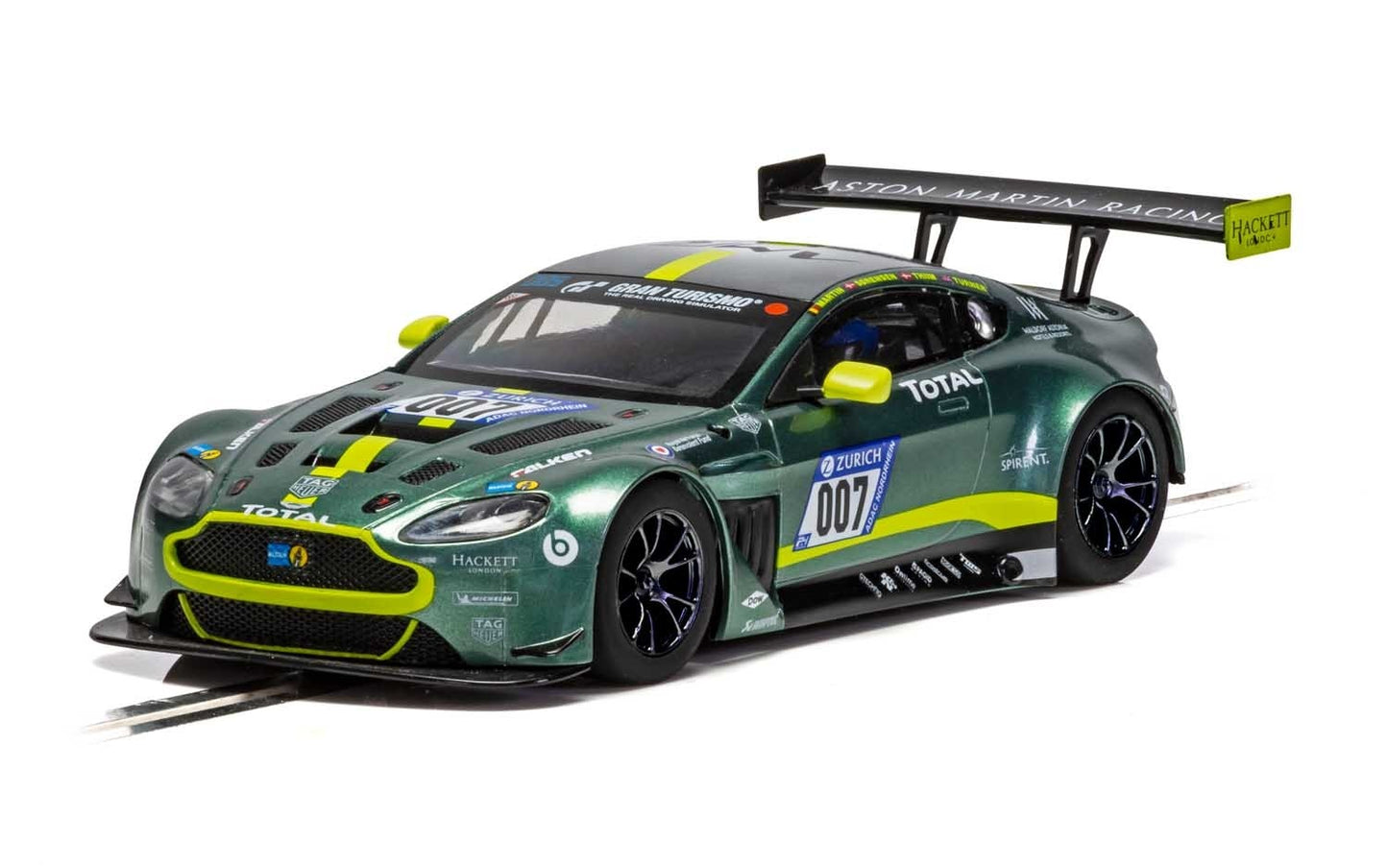 Scalextric C4036 Aston Martin GT3 Nurburging 24hrs 2018 #007 Slot Car