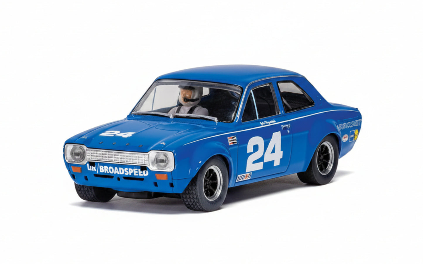 Scalextric C4085 Ford Escort Mk1 Blue Daytona 1972 #24