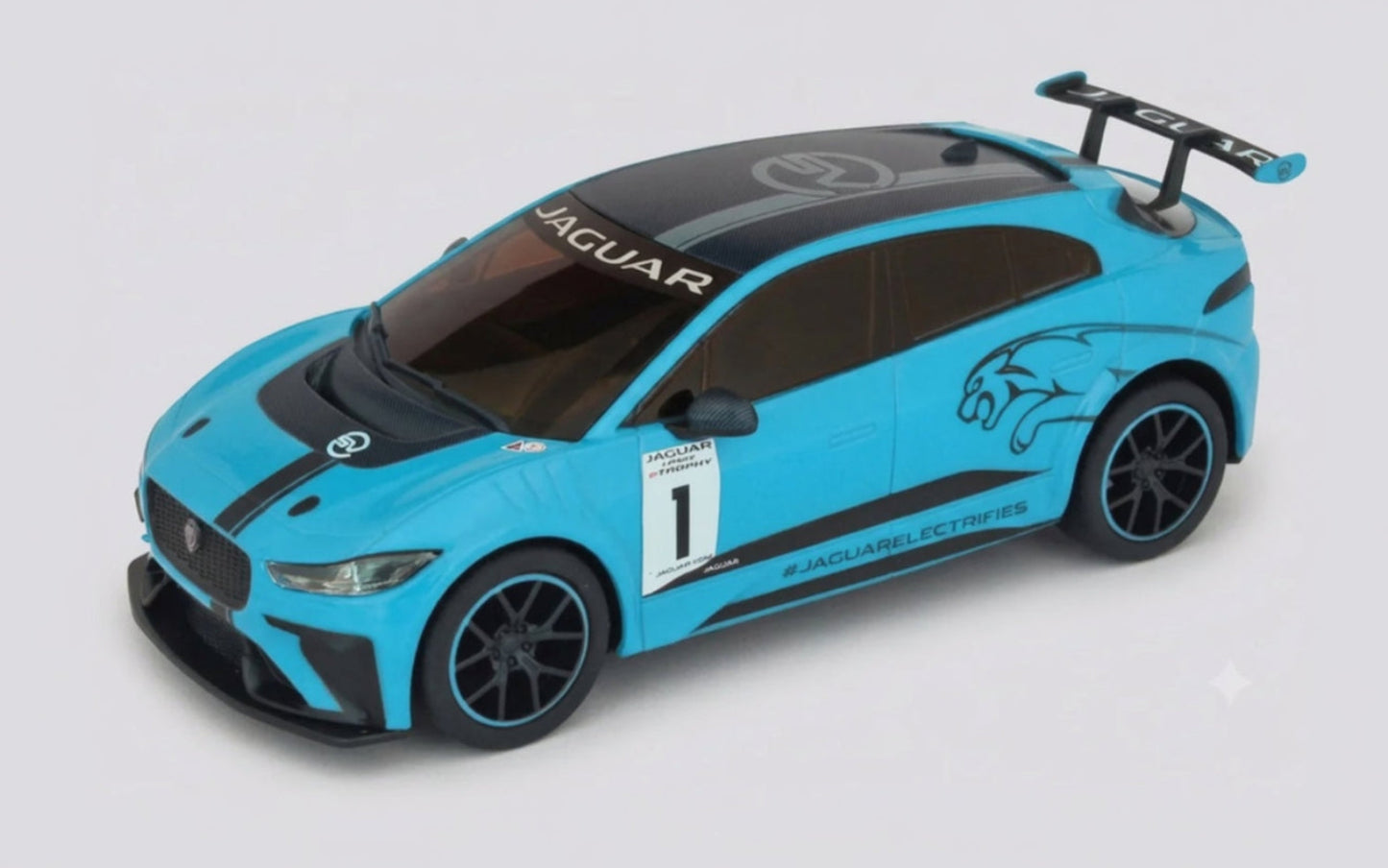 Scalextric C4094W Jaguar I-Pace Blue #1 Slot Car