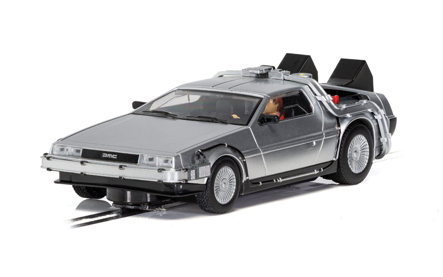 Scalextric C4117 DeLorean Back to the Future Slot Car