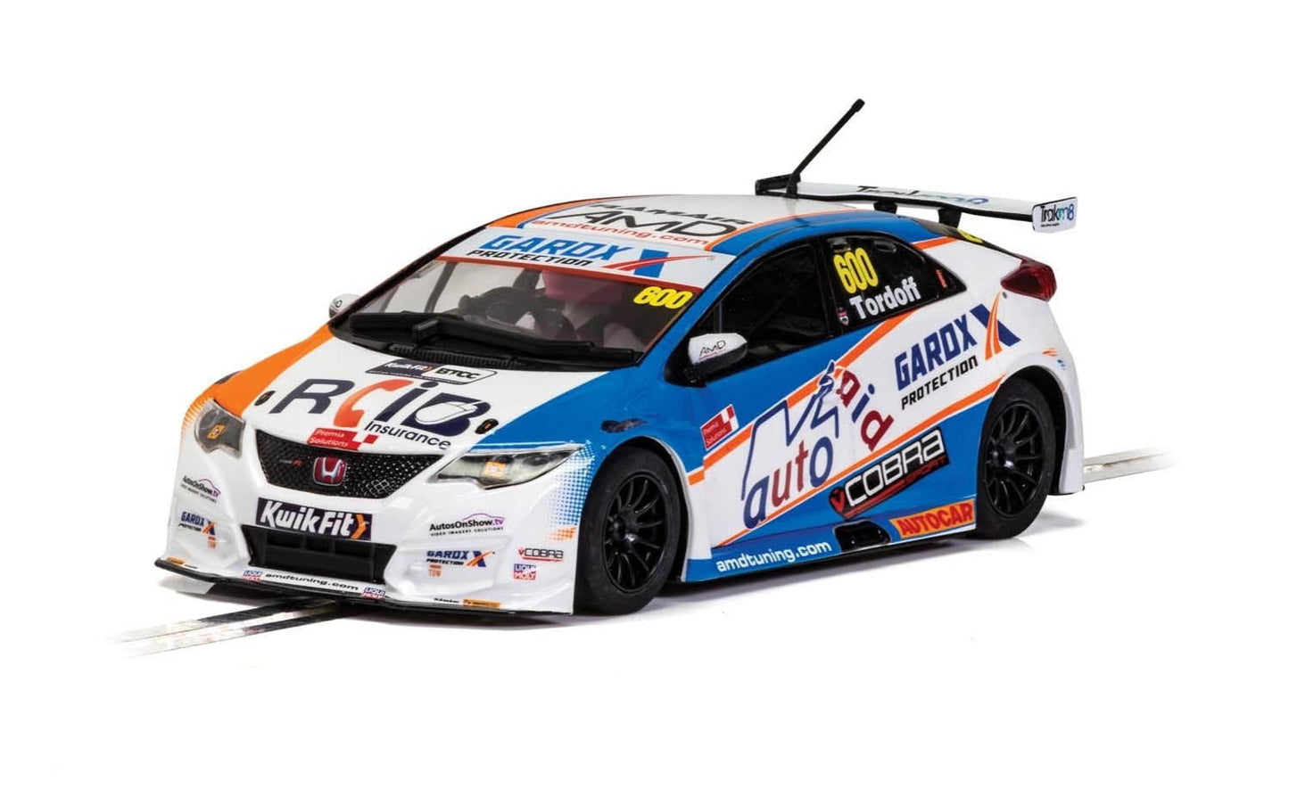 Scalextric C4144 Honda Civic Type R 2019 BTCC Tordoff #600