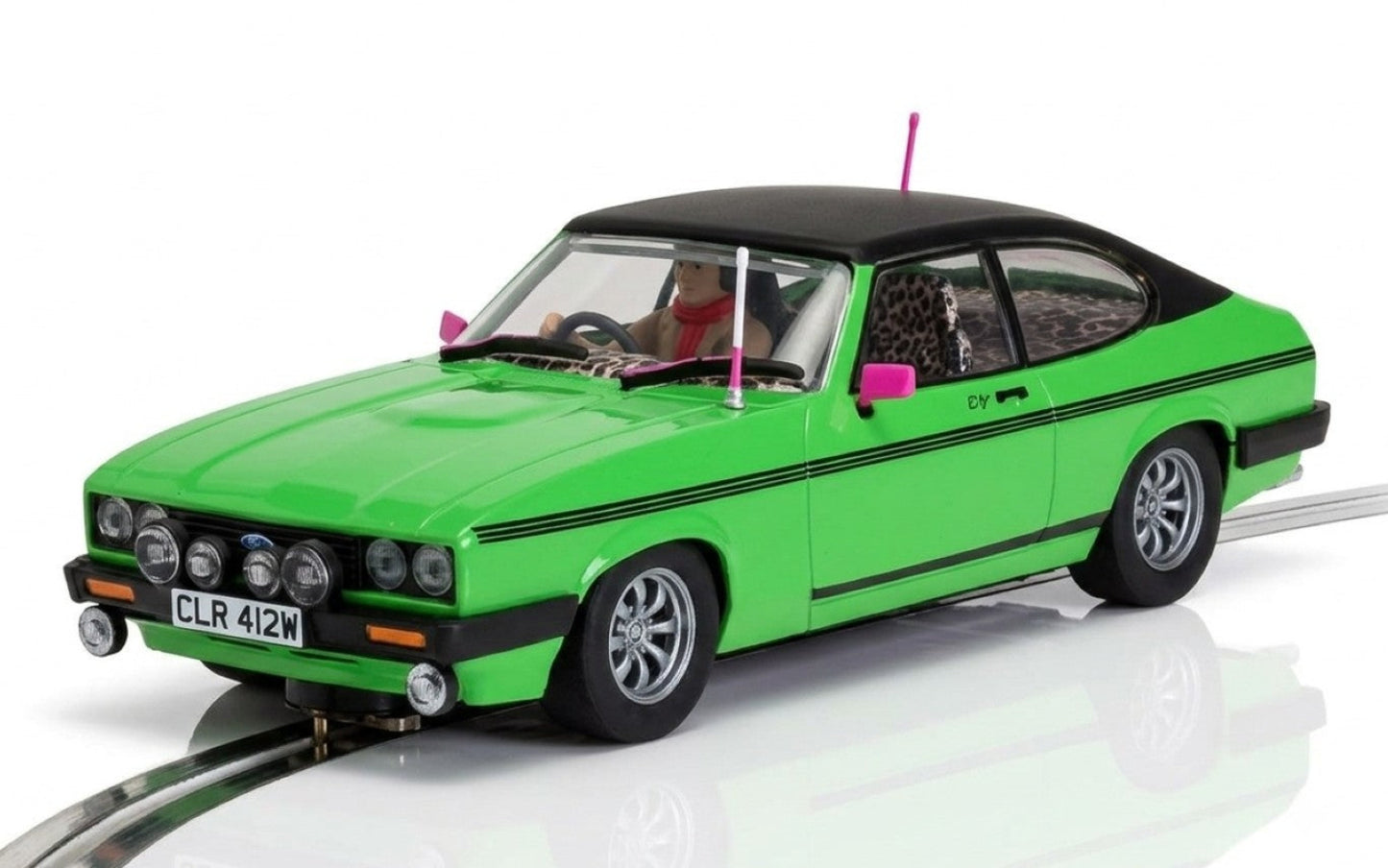 Scalextric C4181W Ford Capri Green Fools and Horses