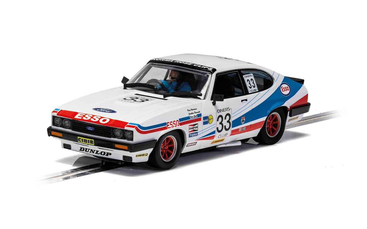 Scalextric C4222 Ford Capri Mk3 Spa 24 Hours 1981 #33