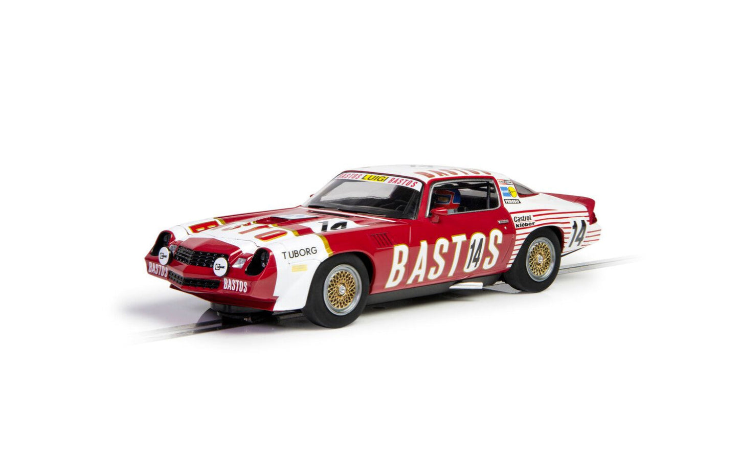 Scalextric C4235 Chevrolet Camaro Z28 1980 Spa 24hrs #14 Slot Car
