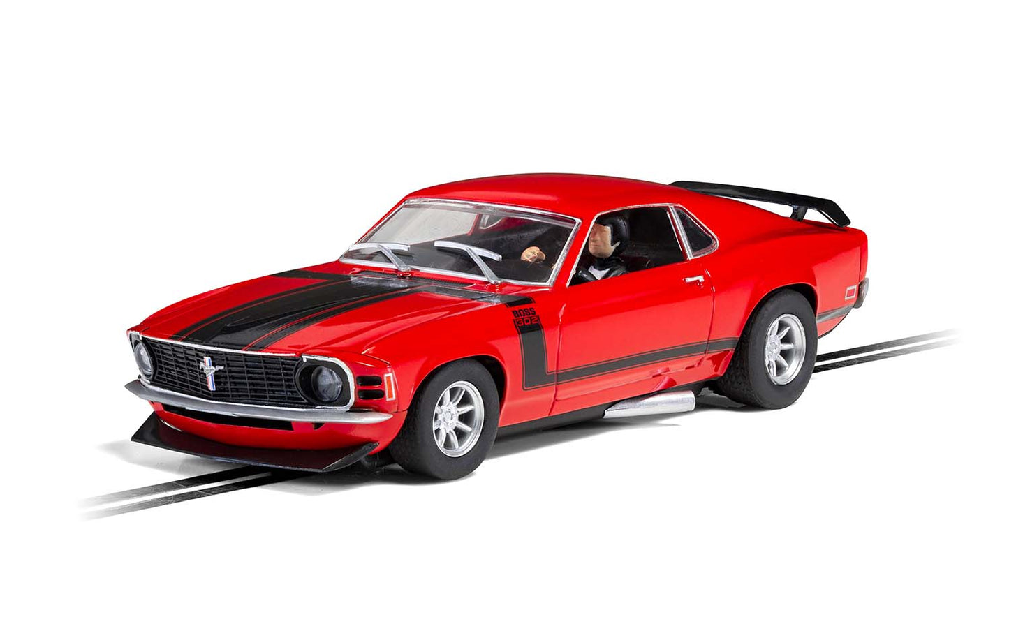 Scalextric C4292 Ford Mustang Boss 302 Candy Apple Red