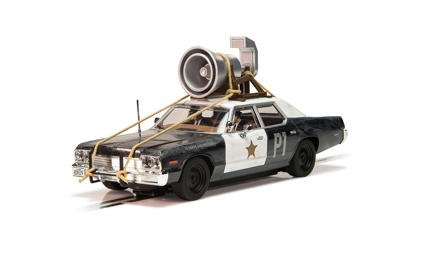 Scalextric C4322 Blues Brothers Dodge Monaco Bluesmobile Slot Car
