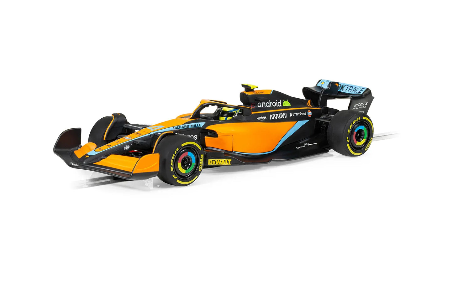 Scalextric C4424 McLaren MCL36 2022 Emilia Romagna GP #4 Slot Car