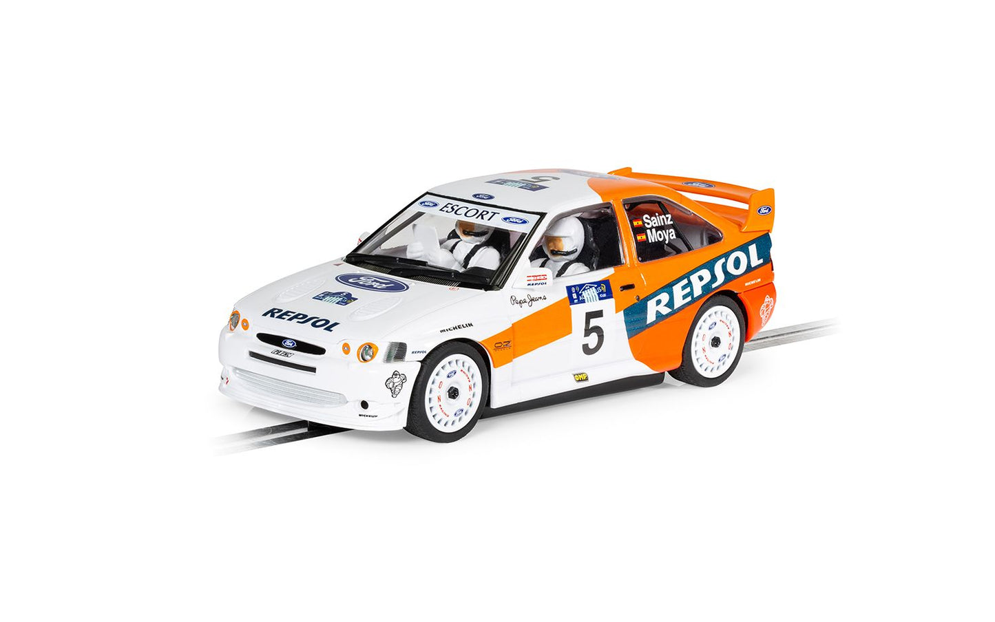 Scalextric C4426 Ford Escort Cosworth WRC 1997 Acropolis Rally Carlos Sainz #5 Slot Car