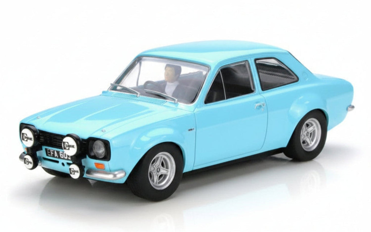 Scalextric C4437B Ford Escort Mk1 Mexico Plain Blue