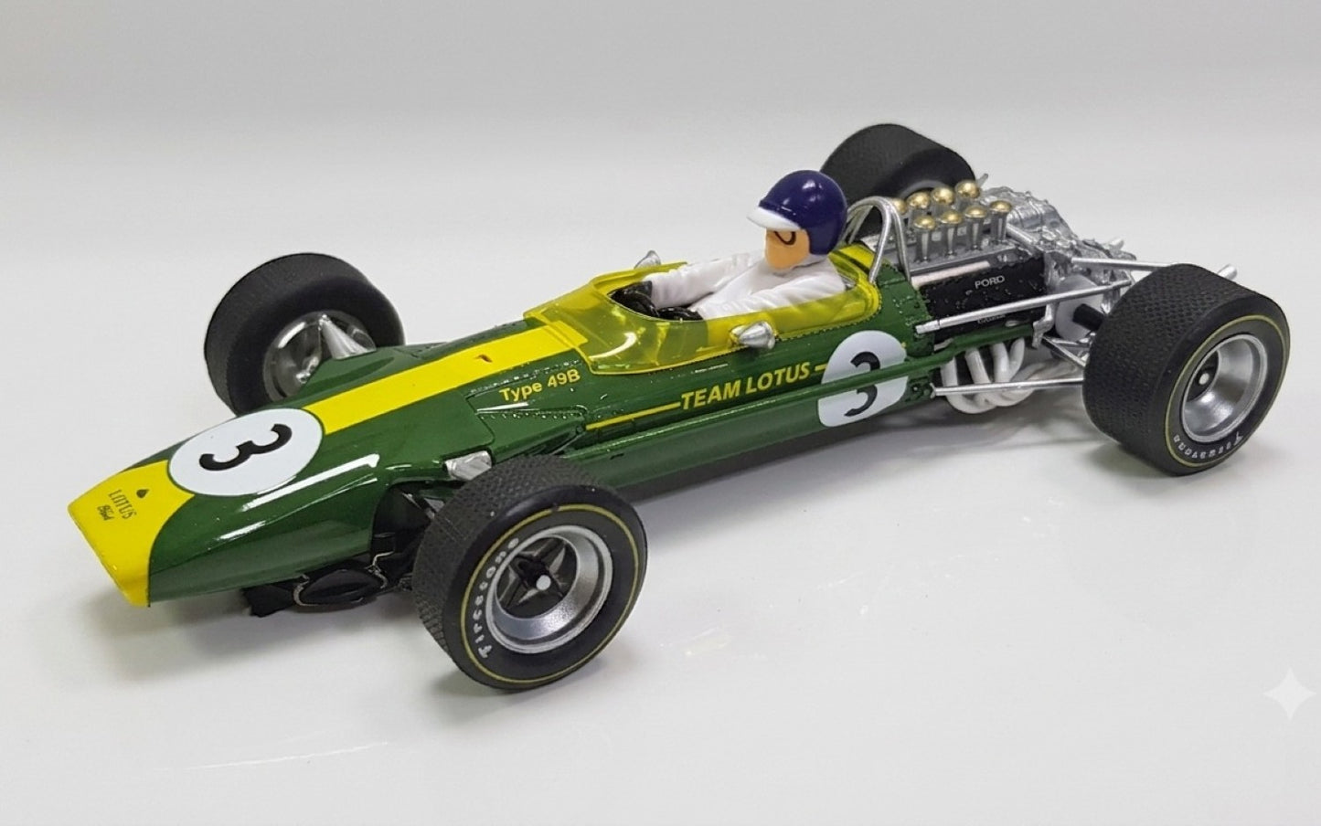 Scalextric C4467W Lotus 49 #3 Slot Car