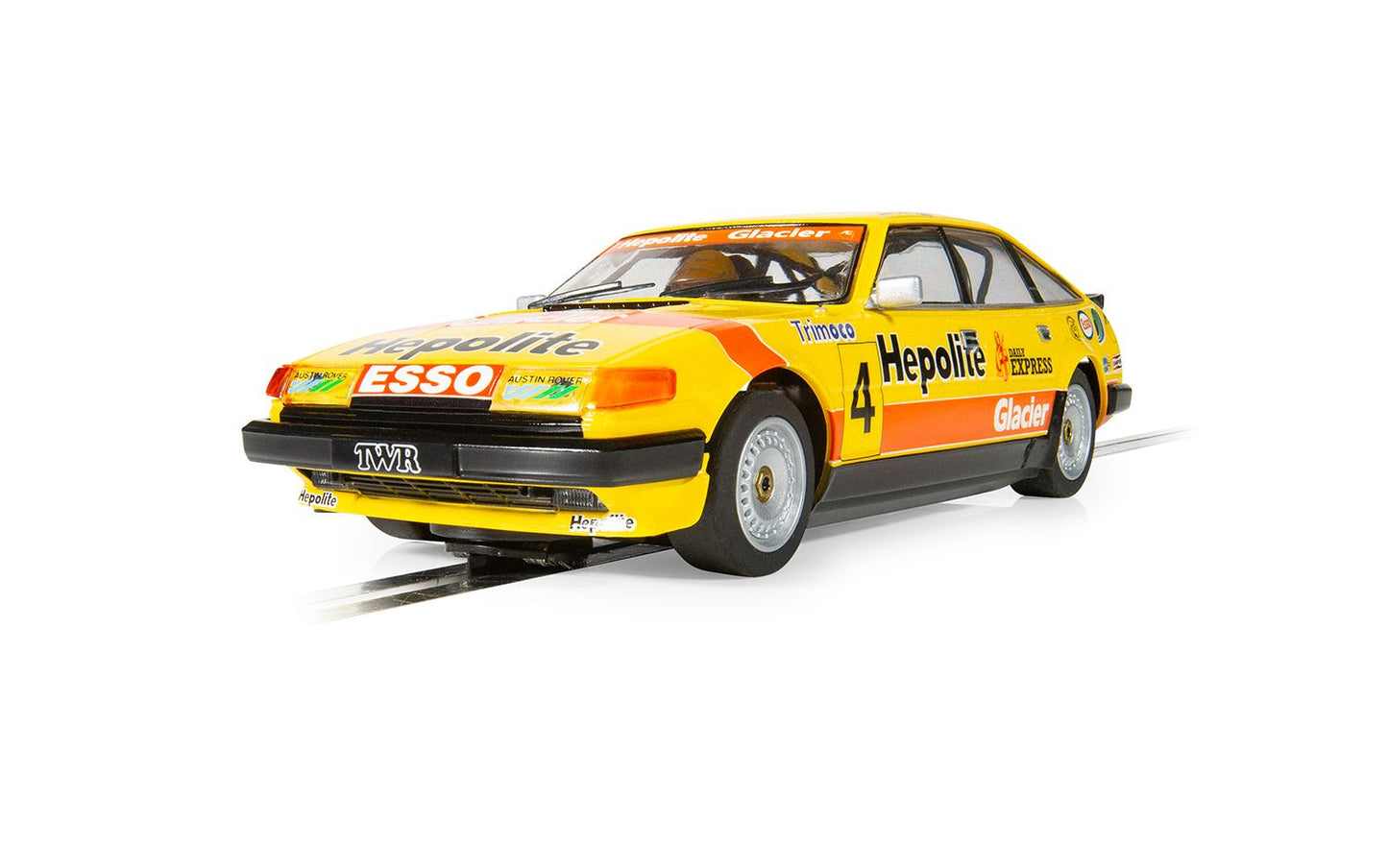 Scalextric C4534 Rover SD1 1983 BTCC Steve Soper #4 Slot Car