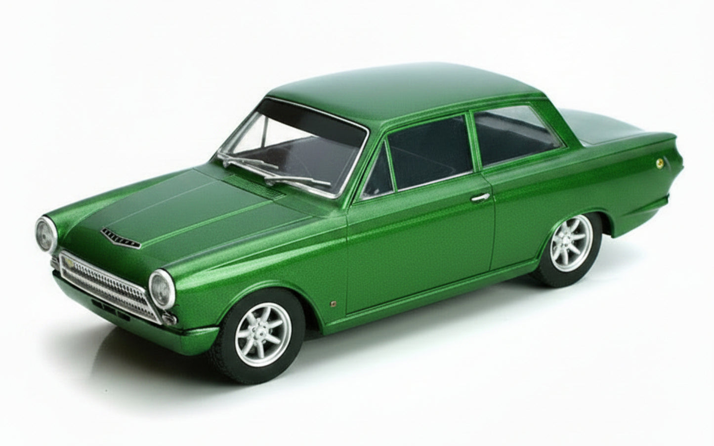 Scalextric C4540PG Ford Lotus Cortina Plain Green