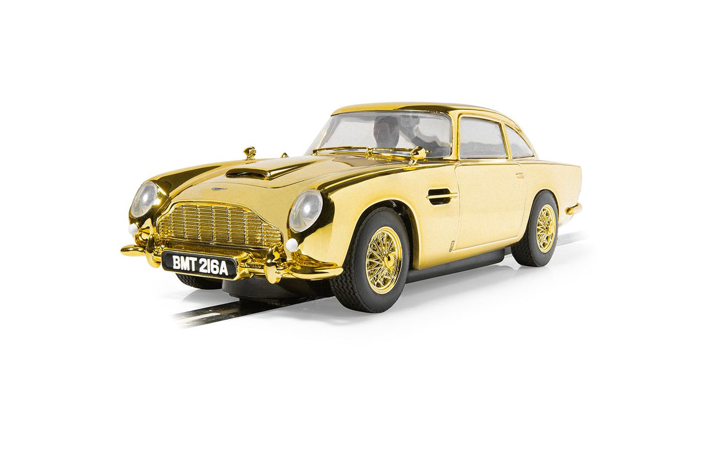 Scalextric C4550A James Bond Aston Martin DB5 Goldfinger 60th Anniversary Gold Slot Car