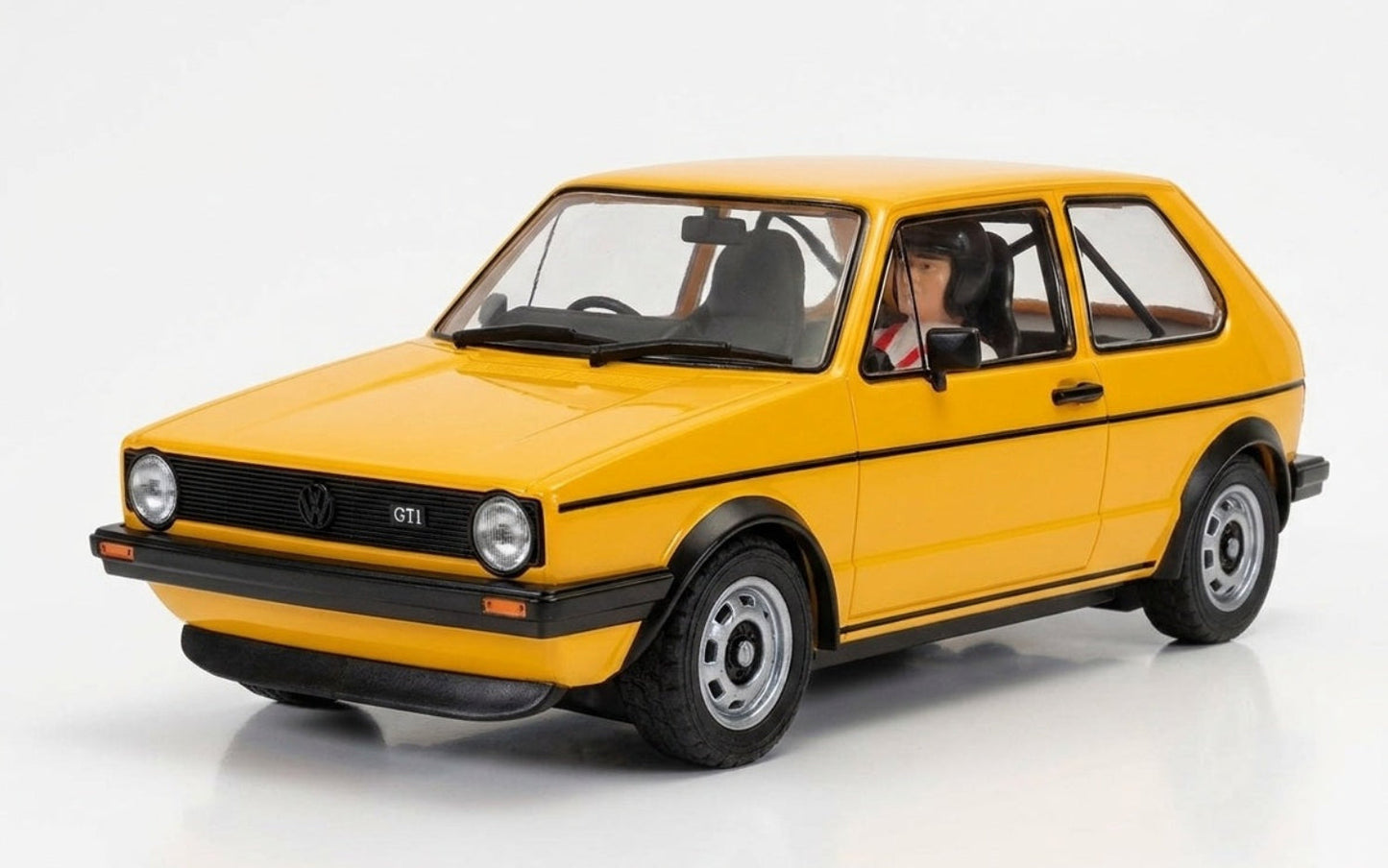Scalextric C4625PY Volkswagen Golf Mk1 Plain Yellow