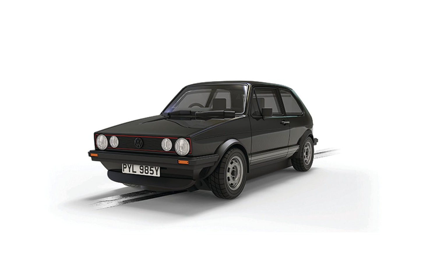 Scalextric C4692 Volkswagen Golf Mk1 GTI Black Slot Car