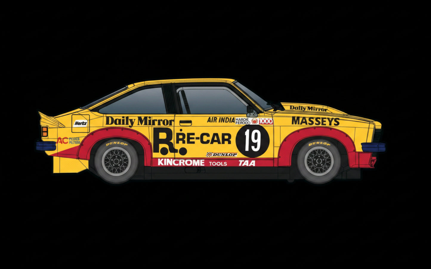 Scalextric C4704 Holden A9X Torana Bathurst 1979 Janson & Perkins