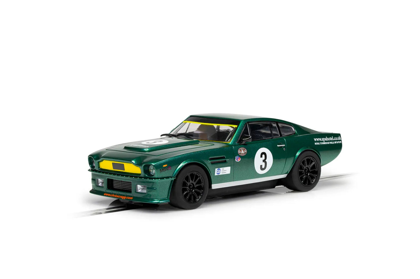 Scalextric C4256 Aston Martin V8 Chris Scragg Racing #3
