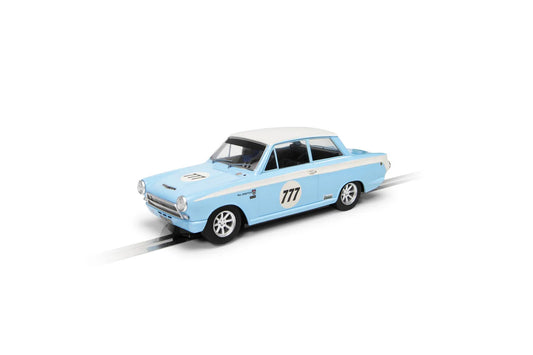 Scalextric C4330 Ford Lotus Cortina Jordan Racing Team Mark Sumpter #777