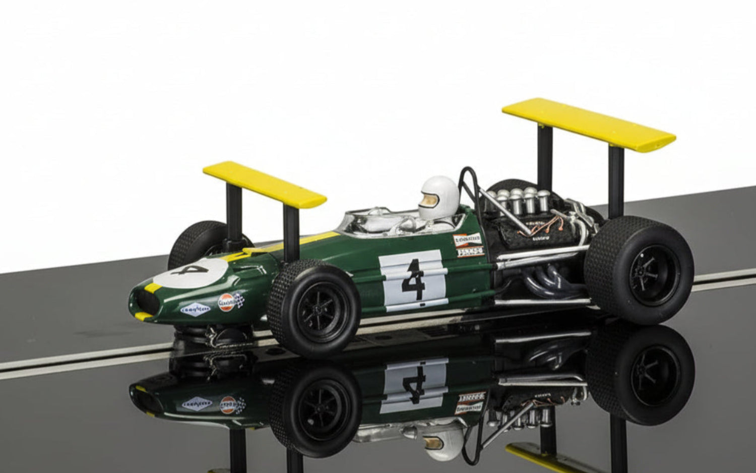 Scalextric C3702A Brabham BT26A Jacky Ickx #4 Slot Car