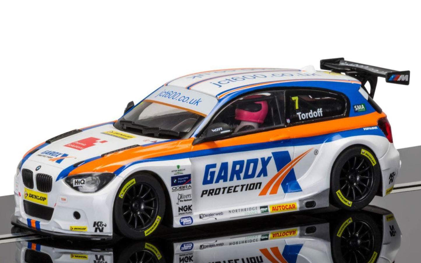 Scalextric C3735 BMW 125i BTCC Sam Tordoff #7 Slot Car