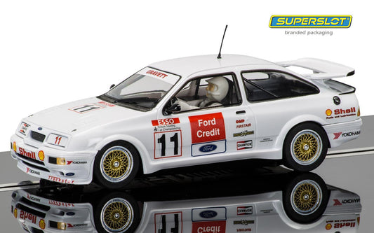 Scalextric C3781 (Superslot) BTCC Ford Sierra RS500 Robb Gravett Brands Hatch 1990 #11 Slot Car