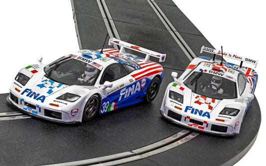 Scalextric C4012A McLaren F1 GTR Le Mans 1996 Twin Pack Slot Car