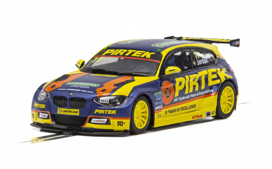 Scalextric C4018 BMW 125i BTCC 2018 Andrew Jordan #77 Slot Car