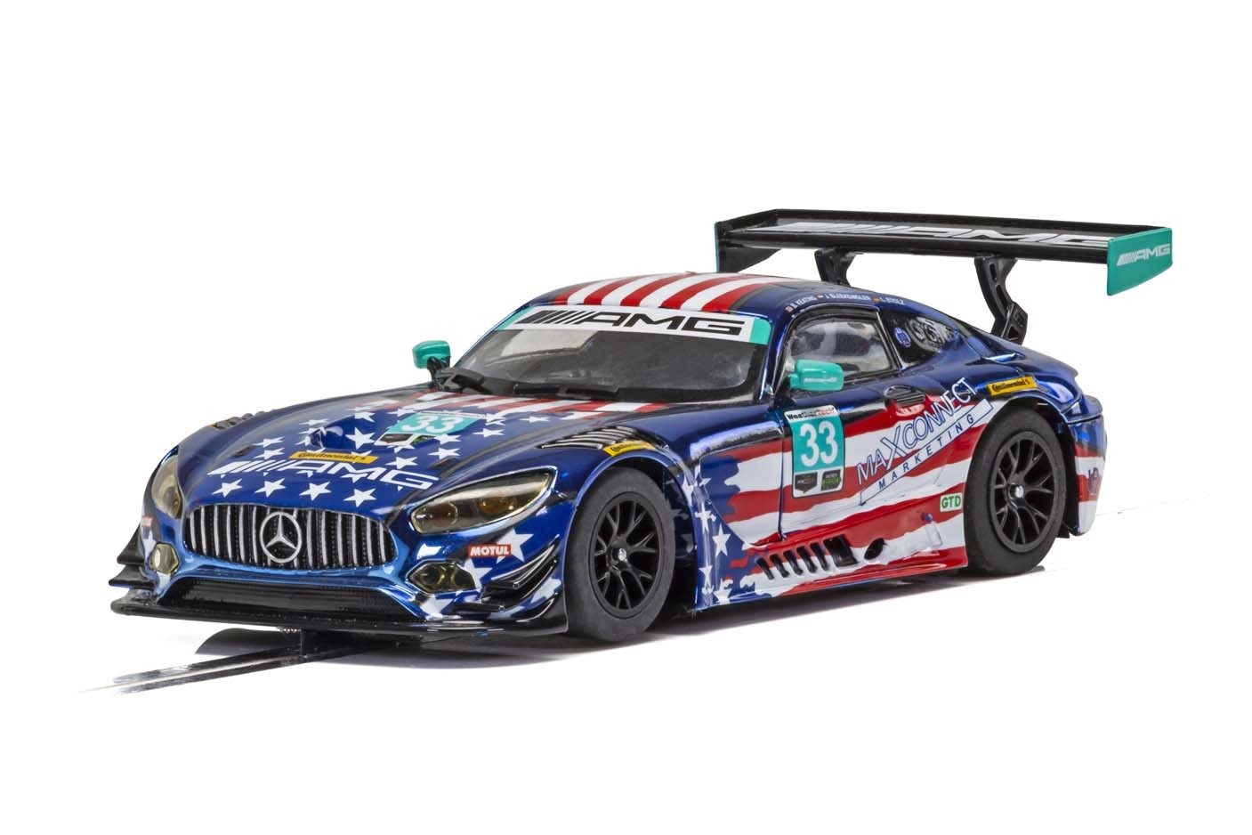 Scalextric C4023 Mercedes AMG GT3 Riley Motorsports Team #33 Slot Car