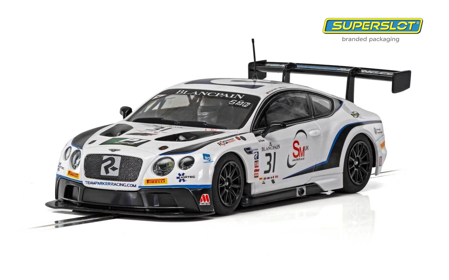 Scalextric C4024 (Superslot) Bentley Continental GT3 #31 Slot Car