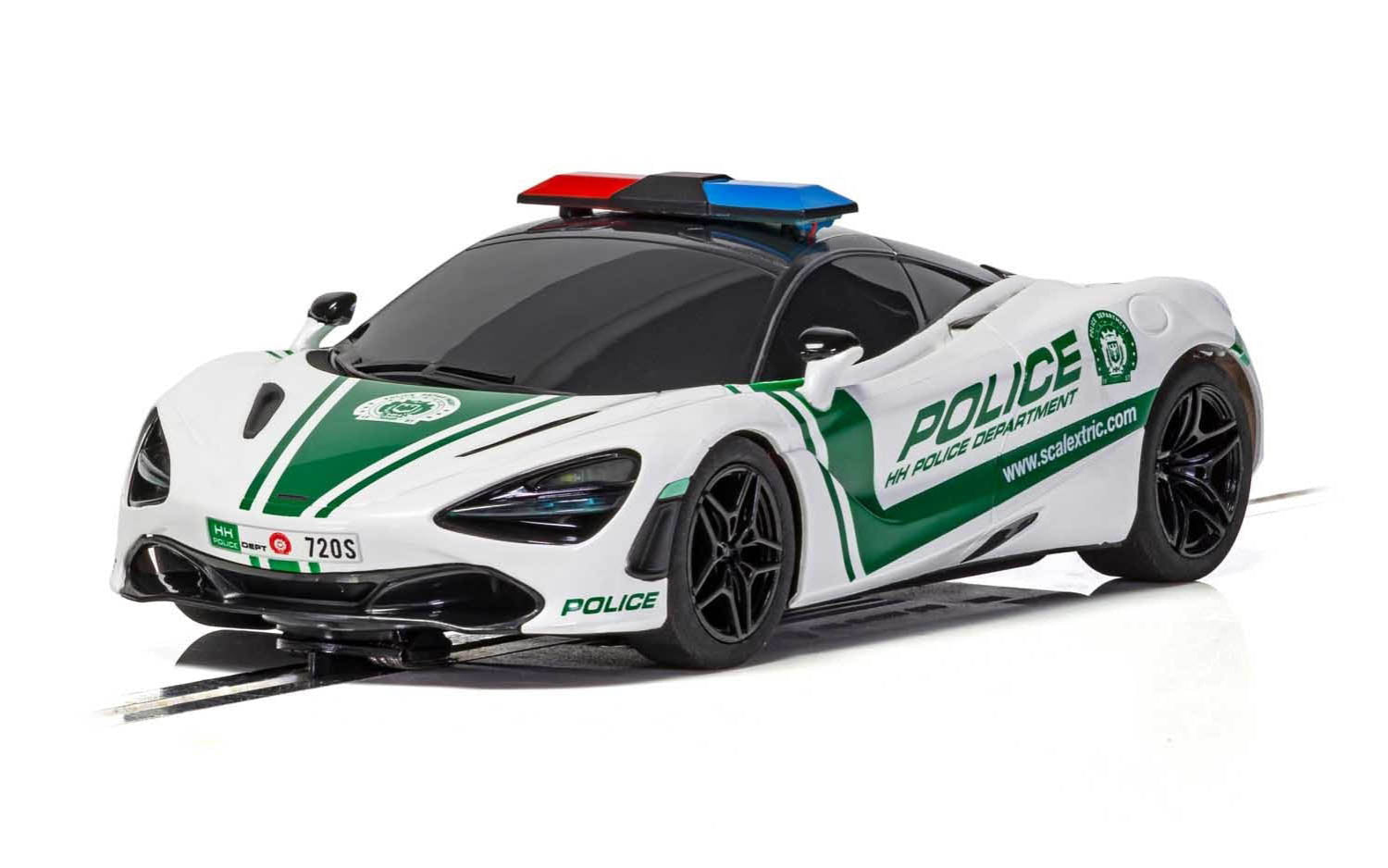 Scalextric C4056 McLaren 720S Dubai Police Slot Car