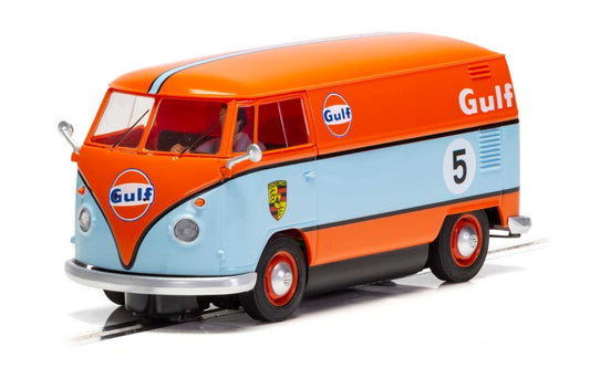 Scalextric C4060 Volkswagen Panel Van T1b Gulf #5 Slot Car
