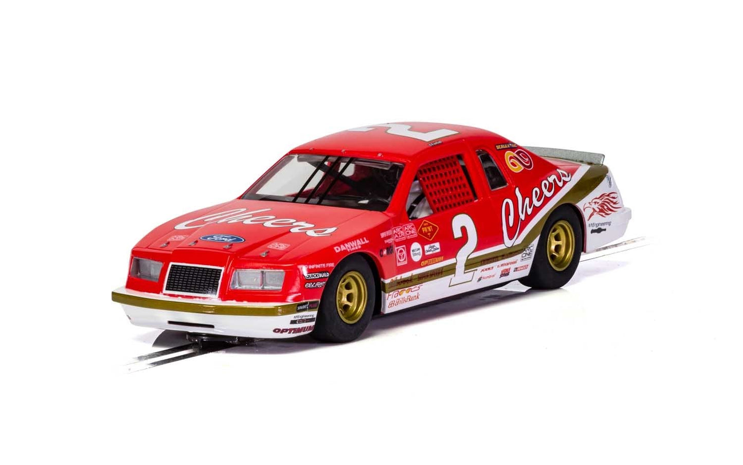 Scalextric C4067 Ford Thunderbird Red White #2