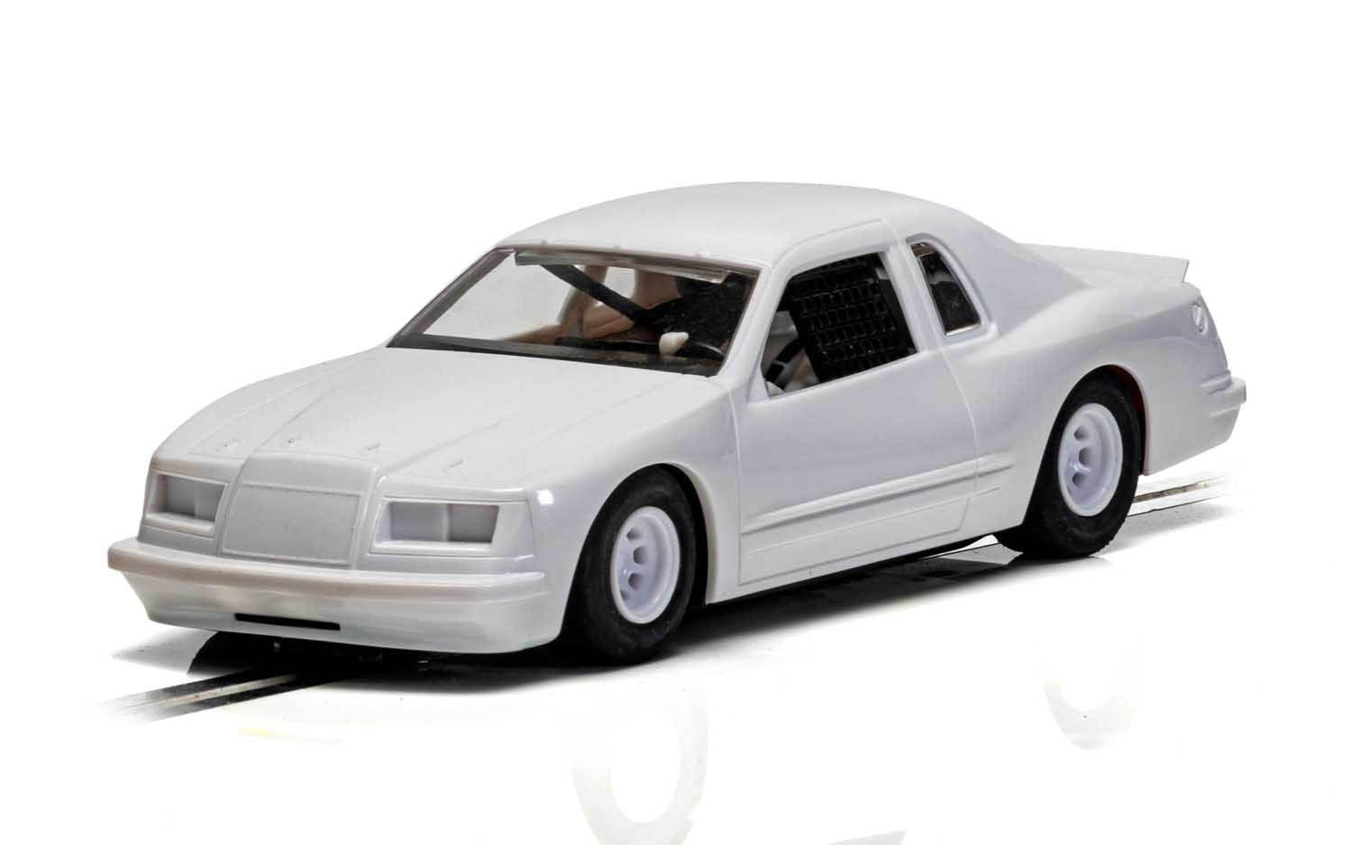 Scalextric C4077 Ford Thunderbird White Slot Car