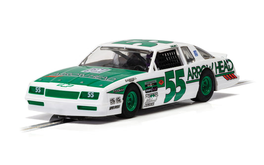 Scalextric C4079 Chevrolet Monte Carlo Green White #55 Slot Car