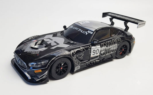 Scalextric C4095W Mercedes AMG GT3 Thunderhead #90 Slot Car