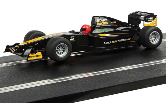 Scalextric C4113 Start GP Racing Car G Force Racing #4 Slot Car