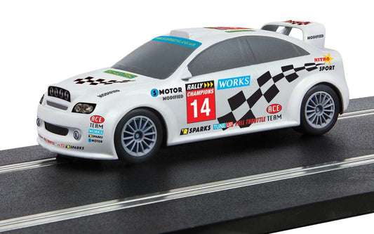 Scalextric C4116 Start Rally Car Team Modified #14 Slot Car