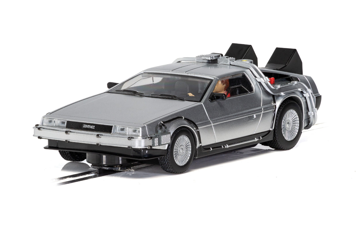 Scalextric C4117 DeLorean Back to the Future Slot Car