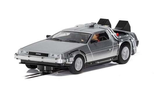 Scalextric C4117 DeLorean Back to the Future Slot Car