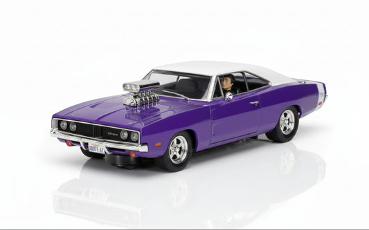 Scalextric C4148 Dodge Charger R/T Purple Slot Car