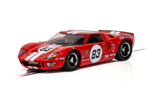 Scalextric C4152 Ford GT 40 Red #83 Slot Car