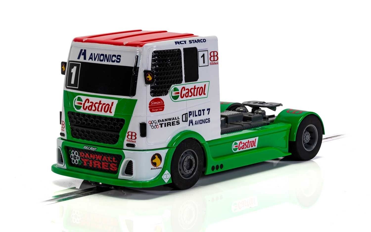 Scalextric C4156 Racing Truck Castrol #1 Slot Car