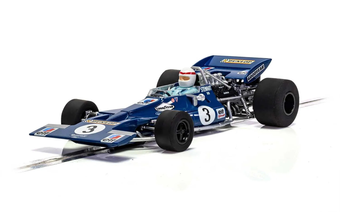 Scalextric C4161 Tyrrell 001 1970 Canadian Grand Prix Jackie Stewart #3 Slot Car