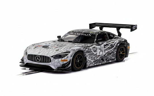 Scalextric C4162 Mercedes AMG GT3 Monza 2019 Ram Racing #74 Slot Car