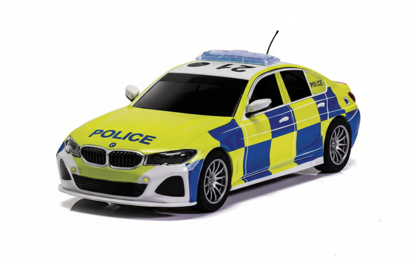 Scalextric C4165 BMW 330i M-Sport Police Car Slot Car