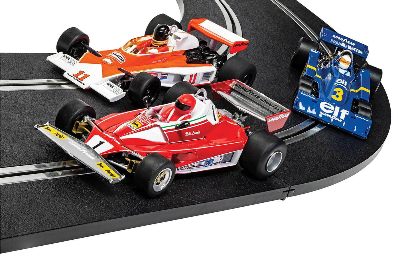 Scalextric C4189A 1976 British Grand Prix Triple Pack
