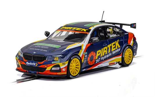 Scalextric C4194 BMW 330i M-Sport BTCC 2019 Andrew Jordan #77 Slot Car