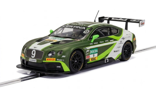 Scalextric C4200W Bentley Continental GT3 Team ABT #9 Slot Car
