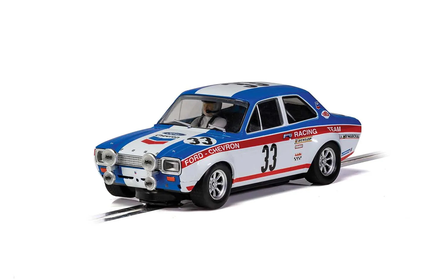 Scalextric C4204 Ford Escort Mk1 #33 Slot Car