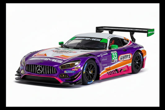 Scalextric C4205 Mercedes AMG GT3 Wyn's Racing #33 Slot Car